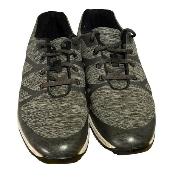 FootJoy Hyperflex Golf Shoes Men's Size 10 Gray Black Knit Athletic Spikeless - Picture 3 of 8